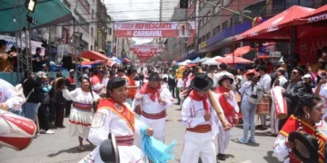Danza afroboliviana en el Jisk’a Anata. (Foto: AMUN)