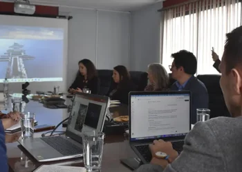 Representantes del Senapi, la delegación de la MCC y de la Embajada de Estados Unidos en Bolivia se reúnen. (Foto: Senapi)