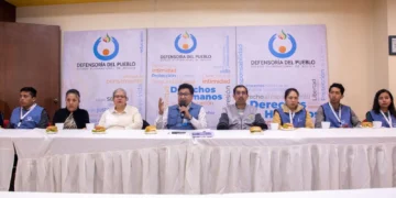 El equipo defensorial. Foto: Defensoría del Pueblo.