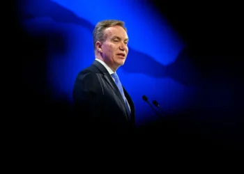 El exministro de Relaciones Exteriores noruego, Borge Brende, preside desde 2017 el Foro. Foto: AFP