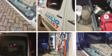Agresión a ambulancias (Foto: Eju Tv)