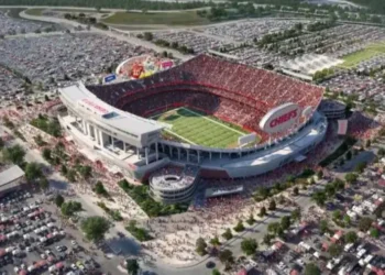 El estadio de Kansas donde jugará Argentina. (FOTO: AFP)