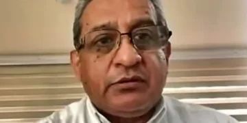 Jaime Hernández, gerente general de ANAPO, durante entrevista sobre producción de soya en Bolivia y exportaciones.