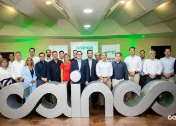 Directorio de CAINCO 2026 junto al presidente Jean Pierre Antelo en Santa Cruz