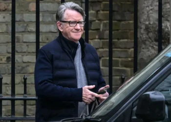 Peter Mandelson, exembajador de Reino Unido en Estados Unidos. Foto: AFP