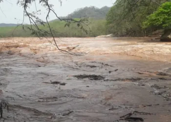 Crecida del río Piraí (Foto: Gobernación de Santa Cruz)