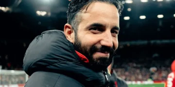 Rúben Amorim en un partido con el Manchester United  (FOTO: AFP)