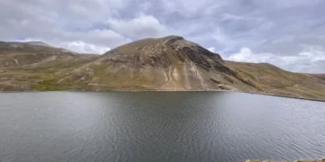 La minería ilegal afecta a la represa Incachaca de La Paz. FOTO: GAMLP