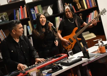 Los Frankies en Sesiones al estilo Tiny Desk de La Razón. Foto: Oswaldo Aguirre