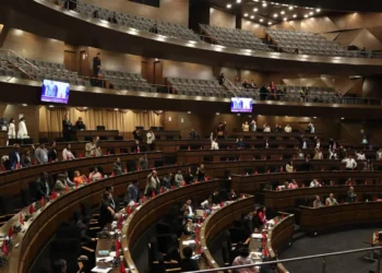 Una sesión de la Asamblea Legislativa.