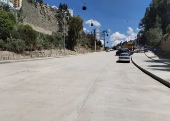 Las obras de las avenidas del Poeta y La Paz están concluidas. FOTO: GAMLP