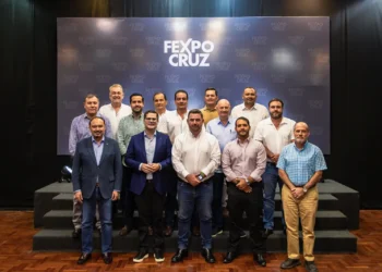 El nuevo directorio de Fexpocruz, encabezada por Klaus Frerking. (Foto: Fexpocruz)