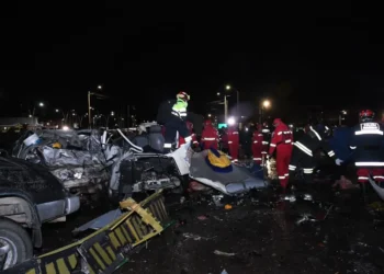 El accidente dejó una gran cantidad de fallecidos. Foto: DTV.