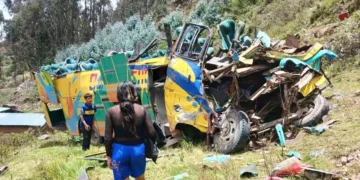 Un accidente de tránsito ocurrido en Carnaval. FOTO: RRSS