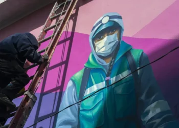 Un mural del proyecto Tramarte