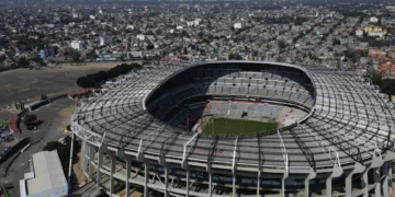 El estadio Banorte, anteriormente conocido como Azteca, en Ciudad de México. (FOTO: AFP)