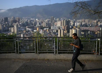 Vista de la ciudad de Caracas, en venezuela. Foto: AFP