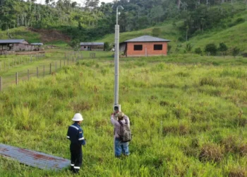El proyecto de electrificación de Ende. Foto: Ende.