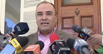 El presidente del TSE, Gustavo Ávila. (Foto: Captura Bolivia TV)