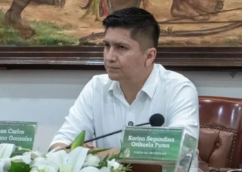 Juan Carlos Medrano, presidente del Concejo Municipal cruceño