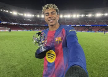 MVP Lamine Yamal. (FOTO: FC Barcelona)