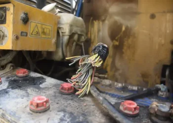 Según la Alcaldía, se cortaron cables de las maquinarías. Foto: AMUN.