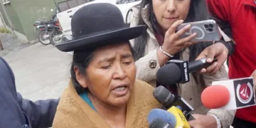 La exdirectora del Fondo Indígena, Elvira Parra. (Foto: APG)
