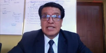 El viceministro del Sistema Nacional de Salud, José Luis Ríos. FOTO: LA RAZÓN
