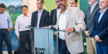 El Gobernador Luis Fernando Camacho. (Foto: Gobernación de Santa Cruz)