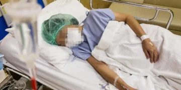 Una víctima de violencia. FOTO: Voces Libres