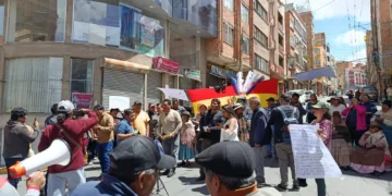 Sectores movilizados contra la suspensión de las actividades extracurriculares. FOTO: RRSS