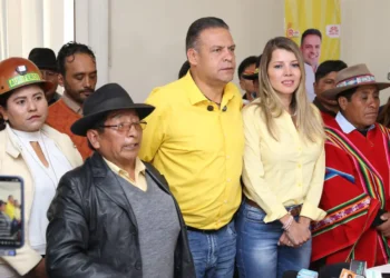 El candidato a la Gobernación de La Paz, Luis Revilla. (Foto: Revilla)