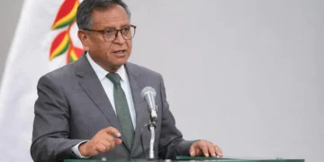El ministro de Gobierno, Marco Antonio Oviedo. (Foto: Min de Gobierno)