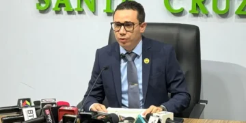 El fiscal departamental de Santa Cruz, Alberto Zeballos. (Foto: Fiscalía)