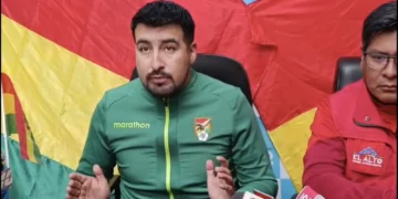 El secretario de Desarrollo Económico de la Alcaldía de El Alto, Joel Mendoza. FOTO: GAMEA