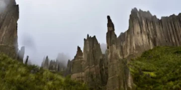 El Valle de Gigantes está uibicado en las serranías de Aruntaya. FOTO: Javier Escalier