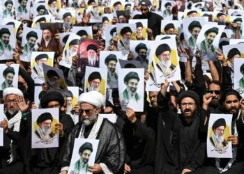 Solo se mostraron fotos del nuevo líder espiritual de Irán/AFP