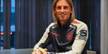 El técnico de la selección, el argentino Sebastián Beccacece (AFP)