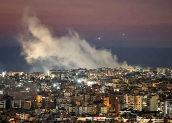 Beirut, la capital libanesa fue centro de los bombardeos israelíes