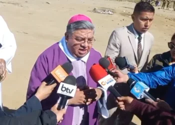 El obispo de la Diócesis de El Alto, monseñor Giovani Arana.