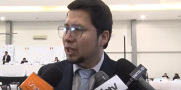 El presidente del TED Cochabamba, Daniel Quinteros.