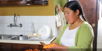 Foto referencial de una trabajadora del hogar. (Foto: Ministerio de Comunicación)