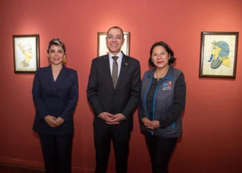 Inauguración de la muestra ‘El arte con ojos egipcios’