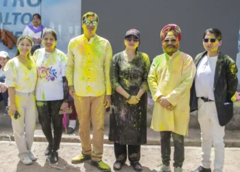 La Paz celebró ‘Holi’, festival tradicional de la India