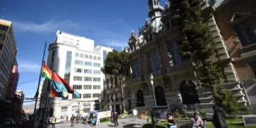 El edificio de La Alcaldía de La Paz. (Foto: AMUN)