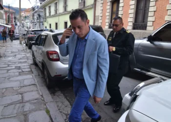 El vicepresidente Edmand Lara. (Foto: APG)