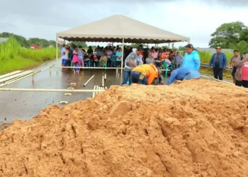 Un punto de bloqueo en Yapacani. Foto: Buena Vista Tv