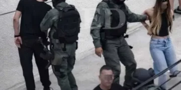 Detención de la seguridad del Sebastián Marset (Foto: El Deber)