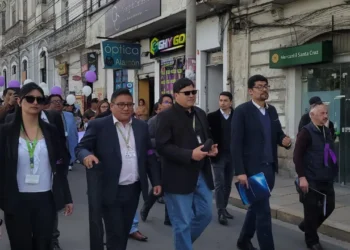 El Ministerio Público participa de la marcho por la vida. (Foto: Fiscalía)