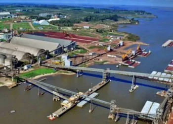 Vista del puerto de Nueva Palmira. Foto: Todo Logística News